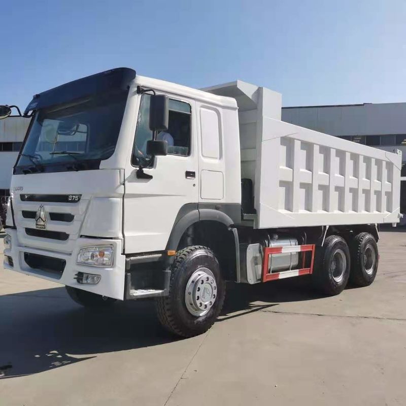 Camion à ordures d'occasion Howo 371 375 6x4 Camion à ordures d'occasion Sinotruk Tipper 8x4 À vendre