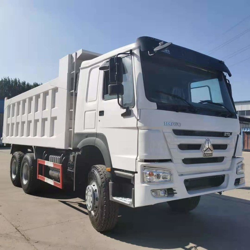 Camion à ordures d'occasion Howo 371 375 6x4 Camion à ordures d'occasion Sinotruk Tipper 8x4 en vente