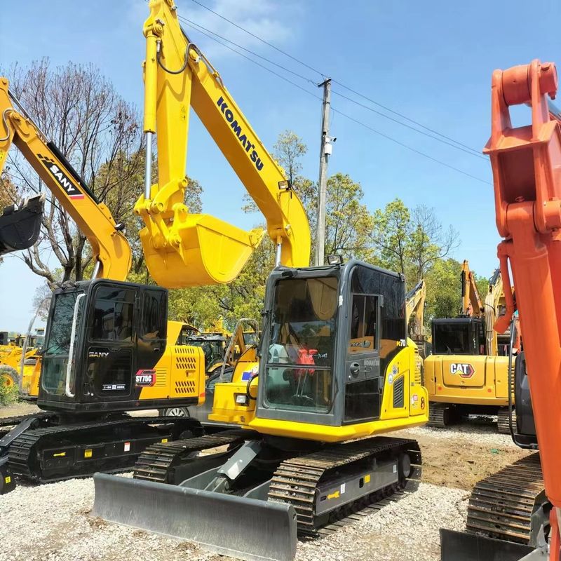 Excavateur mini-crawler de 7 tonnes utilisé