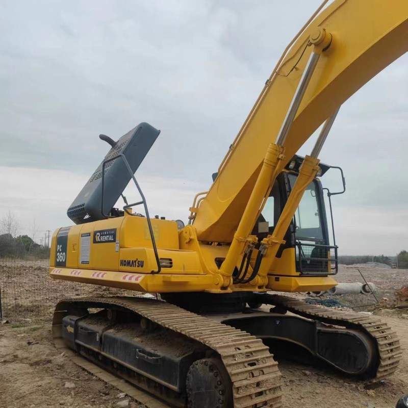 Excavatrice PC360-7 utilisée de KOMATSU d'occasion 36ton grand type pelle sur chenilles 180kw
