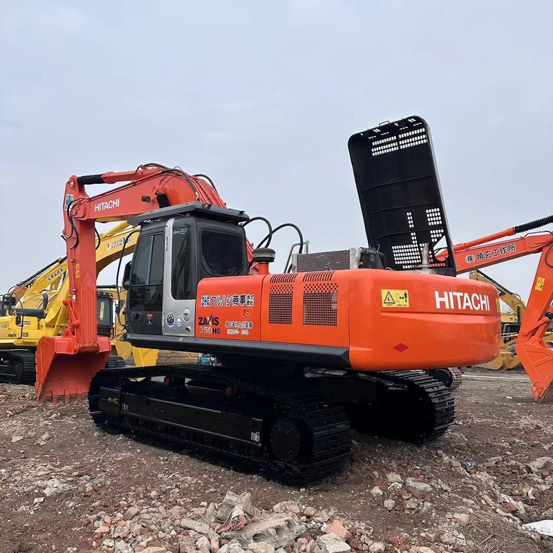 Excavateur d'occasion Original Hitachi ZX350HG Hydraulique de seconde main de 35 tonnes Crawler Digger 184.2kw