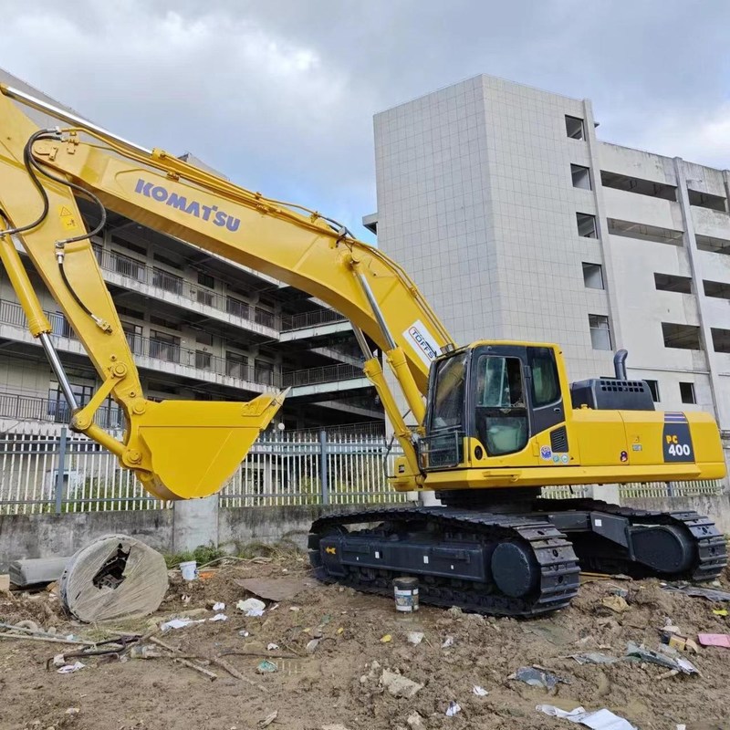 L'excavatrice PC400-8 d'occasion de KOMATSU a utilisé le grand type pelle sur chenilles 40ton 257kw