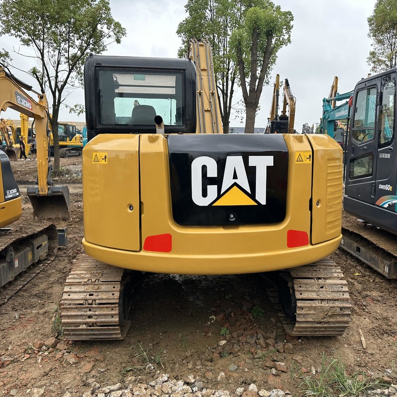Excavateur d'occasion CAT 308E d'occasion 6 tonnes Mini Crawler Japon 49,7kw avec un seau de 0,31m3