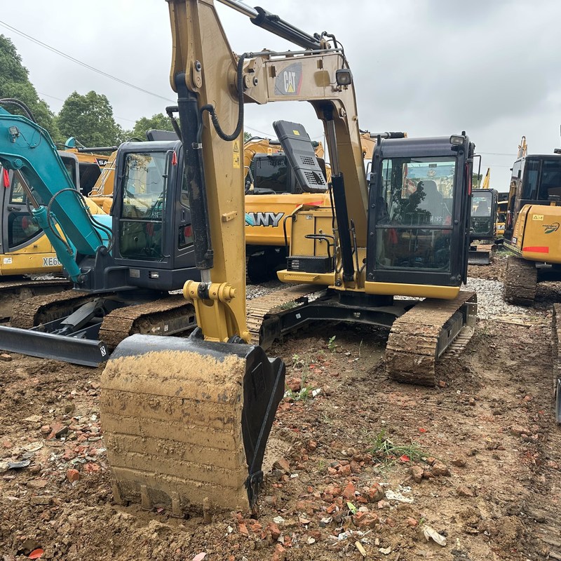 Excavateur d'occasion CAT 308E d'occasion 6 tonnes Mini Crawler Japon 49,7kw avec un seau de 0,31m3