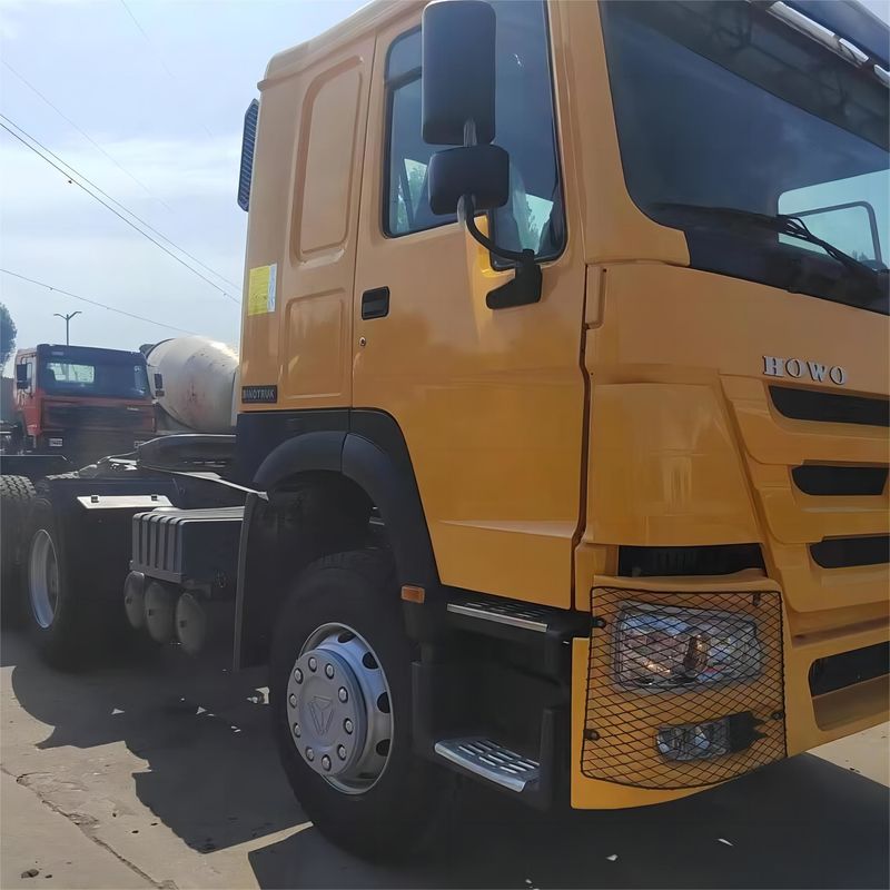 Tracteur à remorque utilisé Howo Sinotruk 420 HP 6x4 Pour le transport