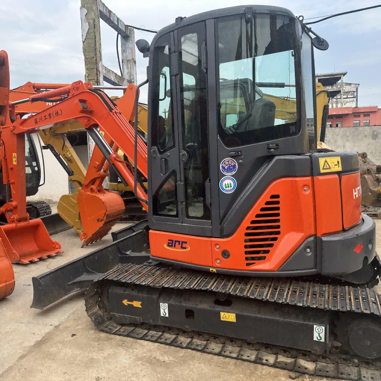 Excavateur d'occasion Original Hitachi ZX50U utilisé Hydraulique 5 tonnes Crawler Digger 0.19m3 seau
