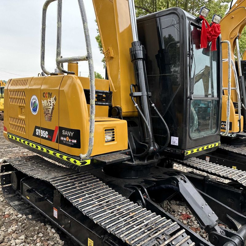 Excavateur à rouleaux miniature de 9,5 tonnes d'occasion