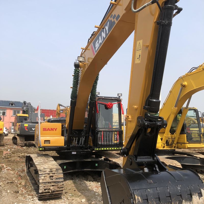 Utilisé SANY Digger SY215C de seconde main 21.5 sur une excavatrice de type moyen