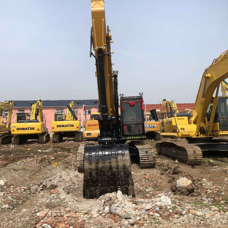 Utilisé SANY Digger SY215C de seconde main 21.5 sur une excavatrice de type moyen