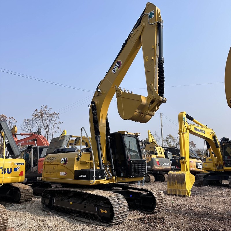 Excavatrice d'occasion Cat 315D2 d'occasion, pelle moyenne de 15 tonnes avec godet de 0,60 m3
