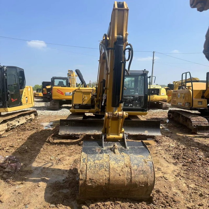 Excavateur de chat d'occasion CAT 308E Mini Crawler japonais manuel de 6 tonnes