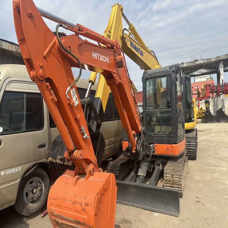 Seau hydraulique de Hitachi ZX65 6.5ton 40.5kw 0.27m3 d'occasion de mini excavatrices reprises de possession