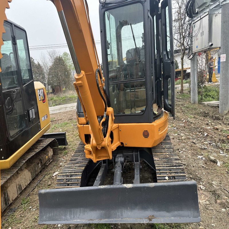 Mini CASE CX55B Excavateur d'occasion hydraulique 5 tonnes 12000 livres 30,2kw 53L réservoir de carburant