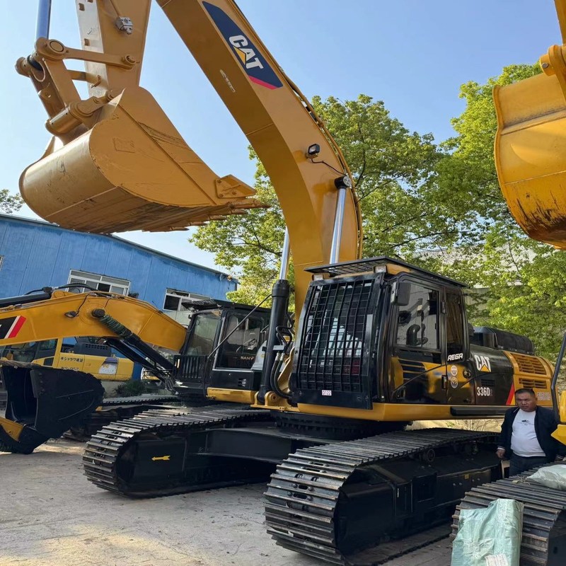 36 tonnes ont utilisé la capacité de seau de la chenille 232kw 2.1m3 d'occasion d'excavatrice de CAT 336