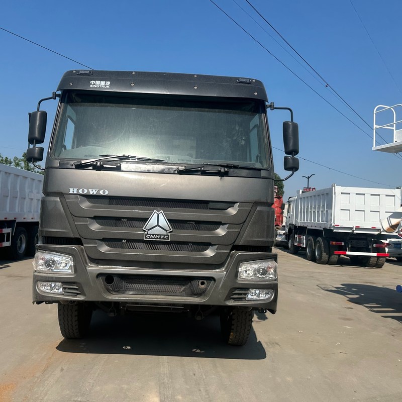 Sinotruk LHD camion de décharge d'occasion 40t Howo 371 375 puissance manuelle