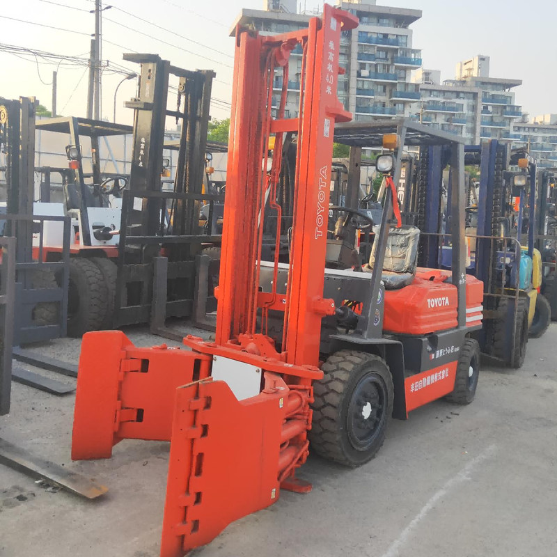 Toyota électrique Camion élévateur 3 tonnes pour usines Construction Hauteur maximale de levage 4,5 m
