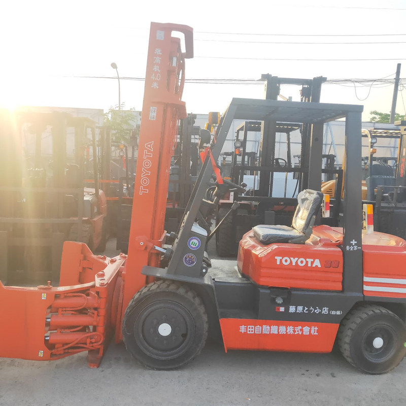 Toyota électrique Camion élévateur 3 tonnes pour usines Construction Hauteur maximale de levage 4,5 m