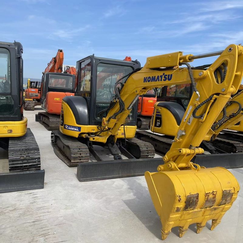 Excavateur Komatsu PC30MR d'occasion 3 tonnes de seconde main