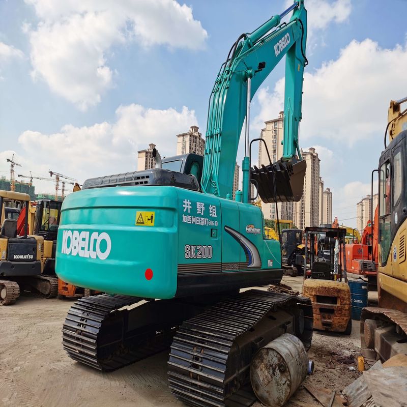 Excavateur à rouleaux de type moyen de 20 tonnes utilisé Kobelco Digger SK200-8