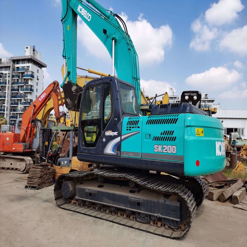 Excavateur à rouleaux de type moyen de 20 tonnes utilisé Kobelco Digger SK200-8