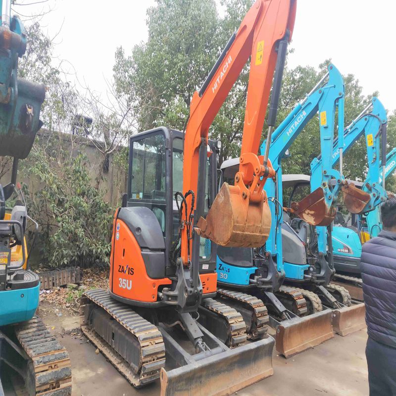 Excavateur d'occasion Original Hitachi ZX35 d'occasion Hydraulique 3,5 tonnes Mini Digger
