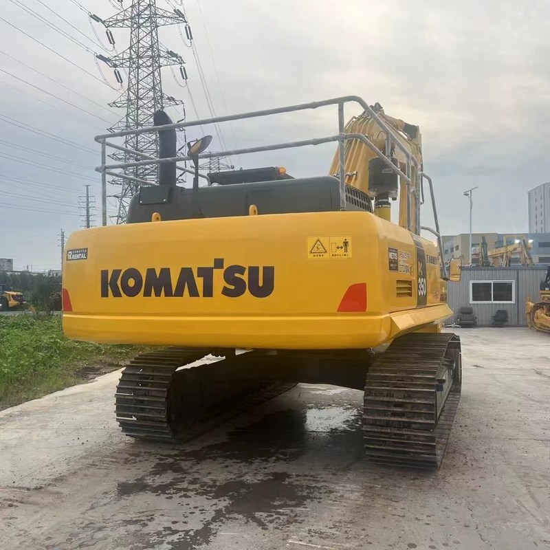 Utilisé Komatsu Digger PC350 Utilisé 35 tonnes Grand type Excavateur à rampe à grande échelle 180kw