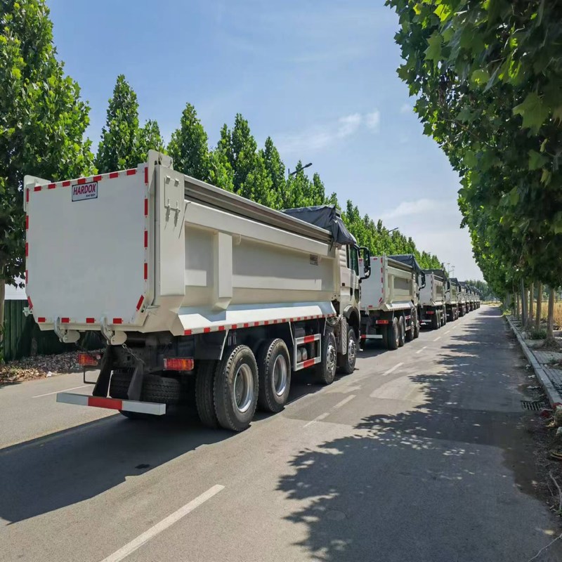 Camion à ordures d'occasion Howo TX Sinotruk Howo 8x4 à 12 roues diesel manuel