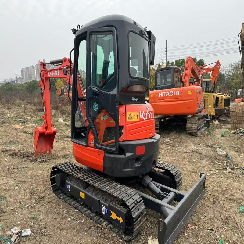 Excavateur mini-crawler de 3,5 tonnes utilisé 18.5kw
