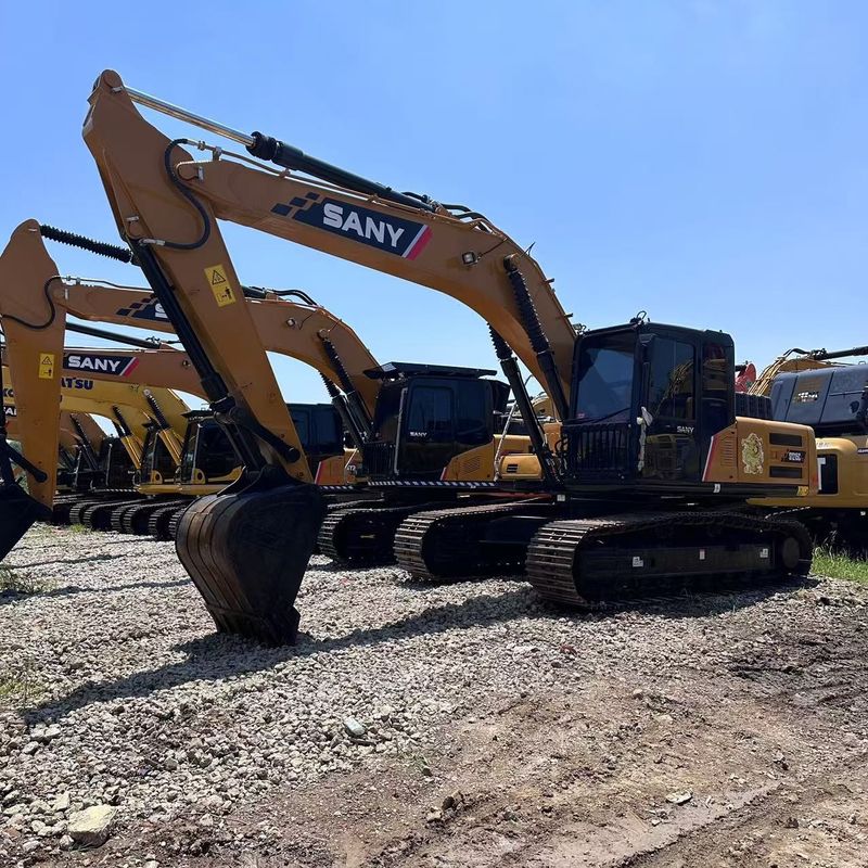Utilisé SANY Digger SY215C de seconde main 21.5 sur une excavatrice de type moyen