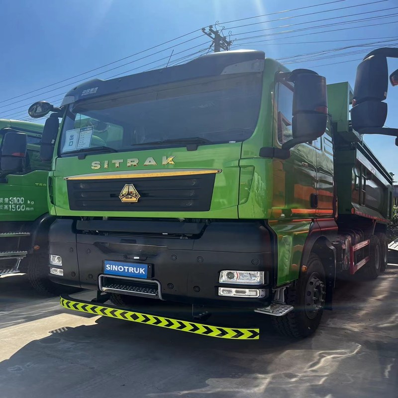 Camion à ordures d'occasion Howo G7S Sinotruk Howo 6x4 Tipper 10 roues manuak diesel