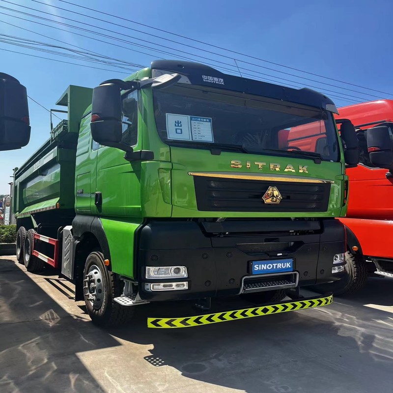 Camion à ordures d'occasion Howo G7S Sinotruk Howo 6x4 Tipper 10 roues manuak diesel