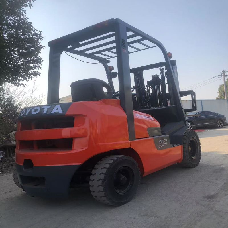 Toyota usé chariot élévateur 3.5 tonnes 3,5 mât avec décalage latéral