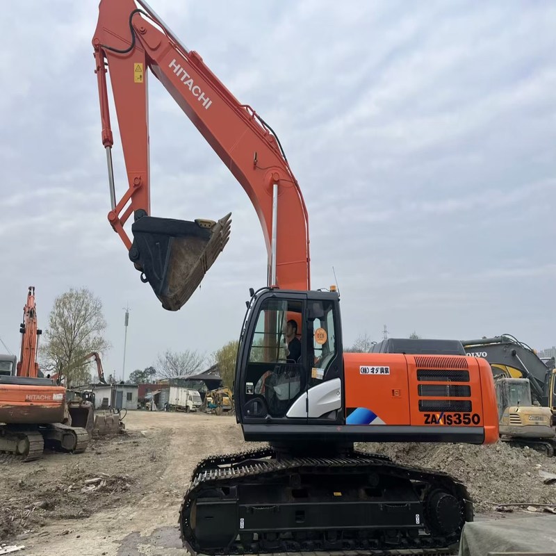 Excavateur d'occasion Original Hitachi ZX350-5G Hydraulique 35 tonnes Crawler Digger 184.2kw