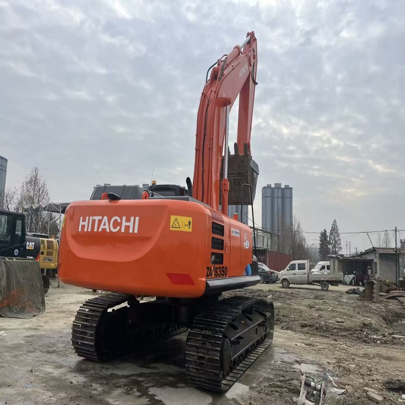 Excavateur d'occasion Original Hitachi ZX350-5G Hydraulique 35 tonnes Crawler Digger 184.2kw