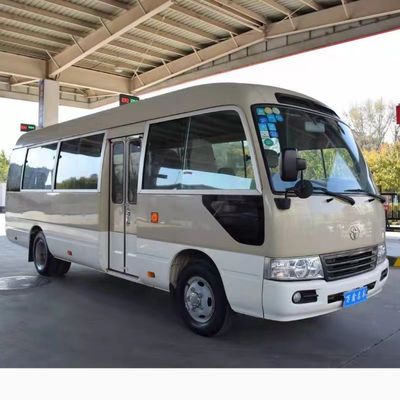 Minibus d'occasion de 20 places Toyota Coaster pour la navette de la ville